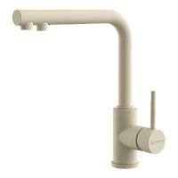 Смеситель Omoikiri Nakagawa 2 Plus-WH латунь/белый