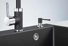 Кухонный дозатор GRANULA 05 D, ШВАРЦ (чёрный металлик)