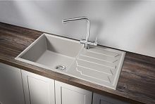 8601, БАЗАЛЬТ, кухонная мойка, кварц