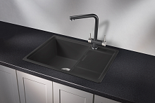 6503, ТУРМАЛИН, кухонная мойка, кварц