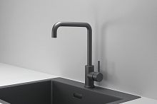 KS-7110, ГРАФИТ МАТОВЫЙ, СМЕСИТЕЛЬ КУХОННЫЙ