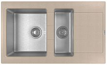 Мойка Florentina "Комби" 860 К, песочный FS