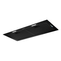 Встраиваемая вытяжка/ 72 см, 1050 м3/ч, отвод/рециркуляция, черный матовый цвет