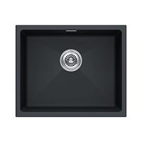 Мойка Paulmark LUMI 55UNI, IT-GRANIT, LU55-AN, антрацит, 555х460, Paulmark