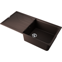 Мойка Omoikiri Yasugata 100-DC Tetogranit/темный шоколад