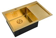 Мойка для кухни ZORG SZR-7851-L BRONZE