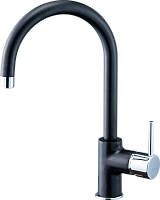 Смеситель Rivelato 9021208 antracite cromo