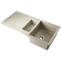 Мойка Omoikiri Sakaime 100-2-BE Tetogranit/ваниль