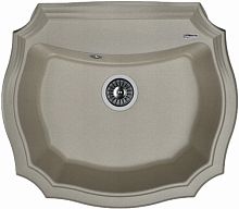 Мойка Florentina "Эмилия" 640, серый шелк FS