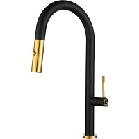 Смеситель Rivelato 3972500 antracite oro