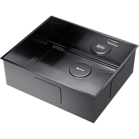 Мойка Omoikiri Kasen 53-26-INT-GM нерж. сталь/вороненая сталь