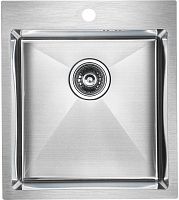 Мойка Paulmark нерж. сталь Paulmark KRONER 45, PM214551-BS, брашированная нерж. сталь, 450х510мм, Pa