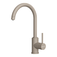 Смеситель Omoikiri Shinagawa 2 Plus-SA латунь/бежевый