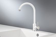 ST-4031, БЕЛЫЙ СМЕСИТЕЛЬ КУХОННЫЙ