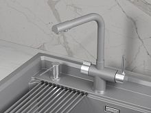 5008, АЛЮМИНИУМ, СМЕСИТЕЛЬ КУХОННЫЙ