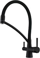 Смеситель для кухни Paulmark SIEGEN, антрацит полностью, Si213111-401TB(AN), Paulmark
