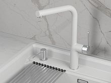 9502, АРКТИК (БЕЛЫЙ), СМЕСИТЕЛЬ КУХОННЫЙ