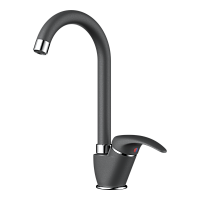 Смеситель Omoikiri Umi-BL латунь/черный