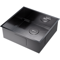 Мойка Omoikiri Kasen 48-26-INT-GM нерж. сталь/вороненая сталь