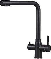 Кухонный смеситель  Kuppersberg Geo KG2385CR BLACK METAL. (8363)