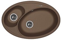 Мойка Florentina "Селена" 780, мокко FG