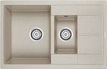 Мойка Paulmark FLUGEN 60/1,5, IT-GRANIT, PM237850-BE, бежевый, 775х495 мм, Paulmark