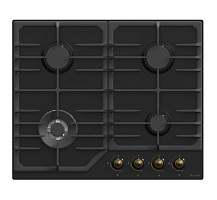 Газовая варочная панель HiSTORY HGE 643C RBK
