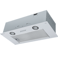 Вытяжка кухонная MEFERI INBOX60WH POWER, 60 см, встраиваемая, белая, производительность 900 м3/ч, 3 