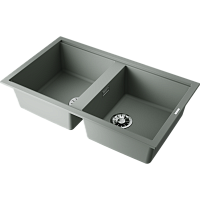 Мойка Omoikiri Kitagawa 86-2-WG Artceramic/wind green