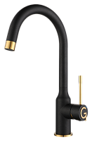 Смеситель Rivelato 1923502 antracite oro