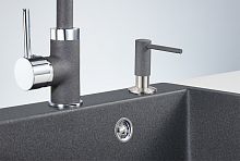 Кухонный дозатор GRANULA 018 D, ГРАФИТ (ЧЁРНО-СЕРЫЙ)