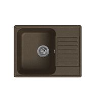 Кварцевая мойка Lex Garda 620 Chocolate