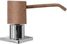 Дозатор 004 "Квадрат" терракот 