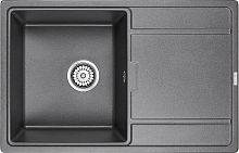 Мойка Paulmark FLUGEN 50-780, IT-GRANIT, PM217850-DG, графит, 780х500 мм, Paulmark