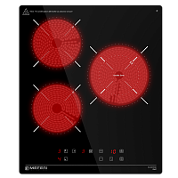Варочная панель электрическая MEFERI MEH453BK POWER (Модификация 2025 года)