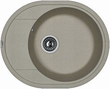 Мойка Florentina "Родос" 580, серый шелк FG