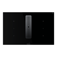 Индукционная варочная панель с вытяжкой Kuppersbusch KMI 8350.0 SR Silver Chrome