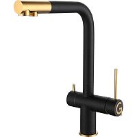 Смеситель Rivelato 1523513 nero oro