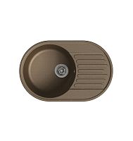 Кварцевая мойка Lex Como 740 Chocolate