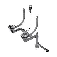 Арматура для двухчашевых моек Omoikiri WK-2-R-A-IN