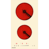 Электрическая варочная панель домино Graude EK 30.0 C