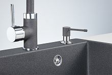 Кухонный дозатор GRANULA 05 D, ГРАФИТ (ЧЁРНО-СЕРЫЙ)