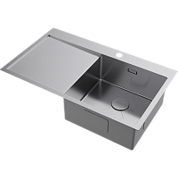 Мойка Omoikiri Akisame 86-R-IN нерж. сталь/нержавеющая сталь