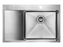 Мойка Paulmark нерж. сталь Paulmark KRONER 78F, PM217851-BSR, брашированная нерж. сталь, правая, 780