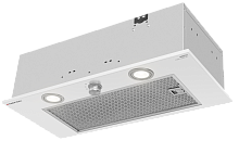 Вытяжка кухонная MEFERI INBOX60WH PUSH COMFORT, 60 см, встраиваемая, белая, производительность 950 м