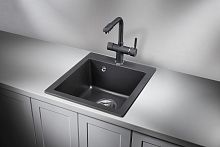 4201, ТУРМАЛИН, кухонная мойка, кварц