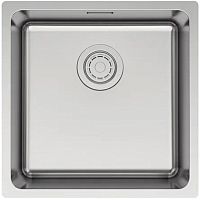 Мойка Paulmark YUNI 44 UNI, нерж. сталь, YU44-BS, брашированная нерж. сталь, 440х440мм, Paulmark