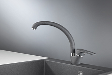 ST-03, ГРАФИТ, СМЕСИТЕЛЬ КУХОННЫЙ