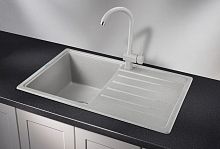 7602, БАЗАЛЬТ, кухонная мойка, СтандАРТ кварц