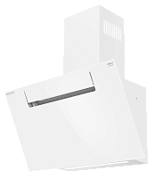 Вытяжка кухонная MEFERI AIRBOX60WH COMFORT, 60 см, наклонная, белая, стекло, производительность 950 